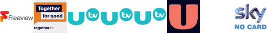 Together TV, UTV (SD) , UTV +1 , UTV HD , Yesterday +1