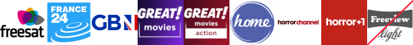 France 24 English HD, GB News, GREAT! movies, GREAT! movies action , HGTV, HorrorXtra, HorrorXtra   1