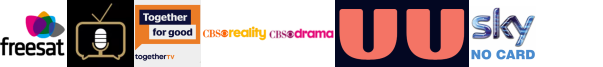 Talking Pictures TV, Together TV, TRT World, TRUE CRIME, TRUE CRIME XTRA, U&Dave, U&Drama