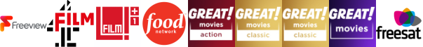 Film4, Film4 +1, Food Network, GREAT! action , GREAT! christmas, GREAT! christmas mix, GREAT! movies