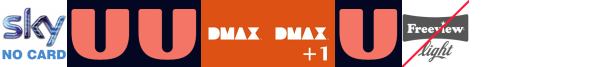 Court TV, Dave, Dave ja vu, Deen TV, DMAX, DMAX +1, Drama