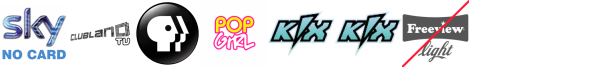 Now 90s , NTD, PBS America, Pitaara International, Pop +1 , POP MAX +1, POP UP