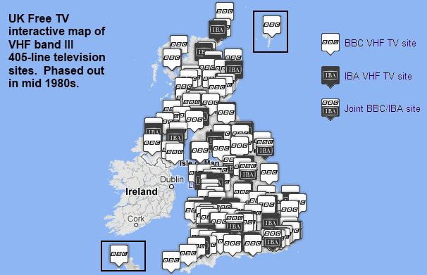 
Black and white days, VHF band III television - ukfree.tv - 10 years of independent, free digital TV advice