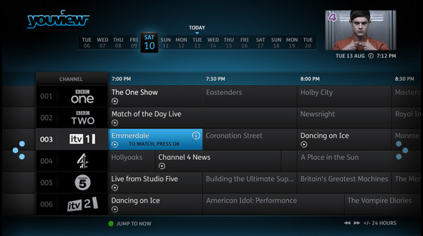 Youview Backwards EPG