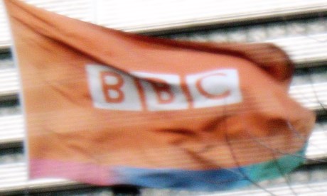 A real BBC flag  Photograph: Web