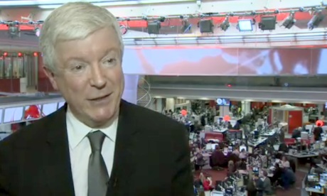 Are we looking at the first MD of BBC Productions plc?   Photograph: BBC